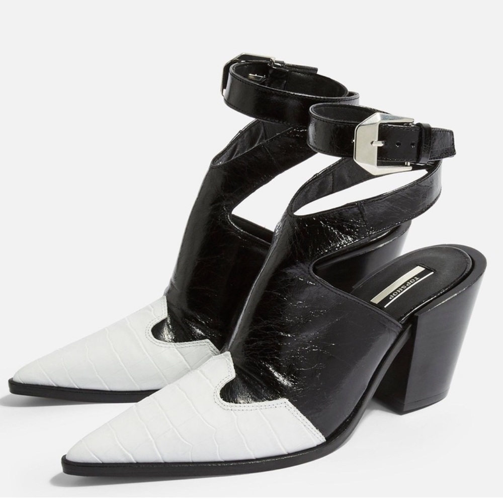 Topshop Western Ankle Boot